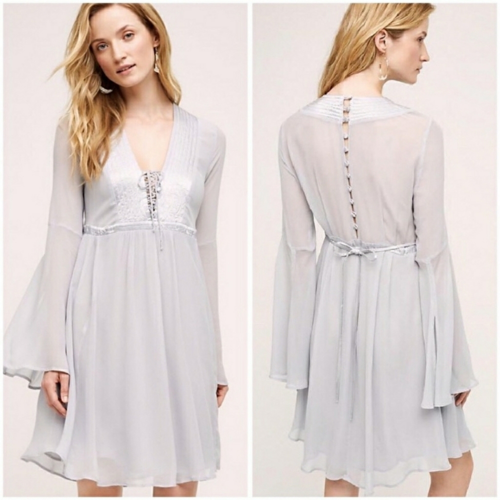 Ghost London dress sold at Anthropologie